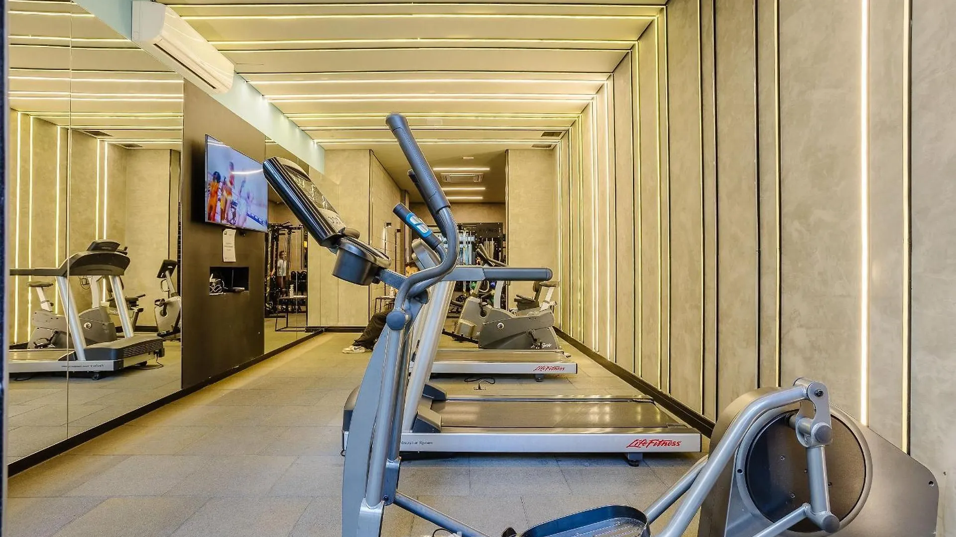 Apartmán Studio c/ varanda e vista em Consolação - VNO1417 São Paulo Brazílie